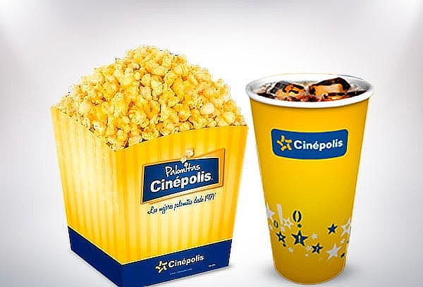 Palomitas en Cinépolis