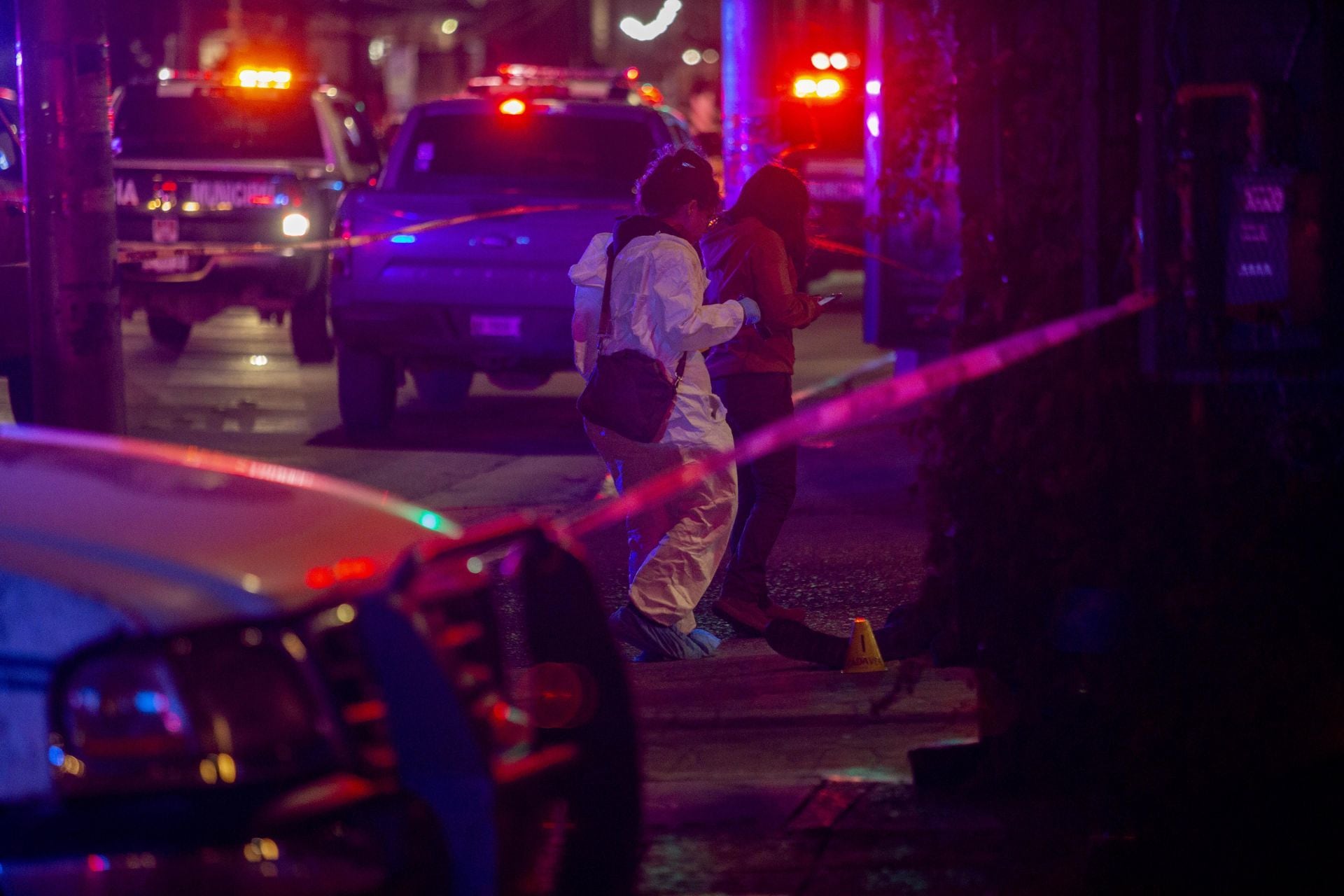 Escena de violencia en Tijuana