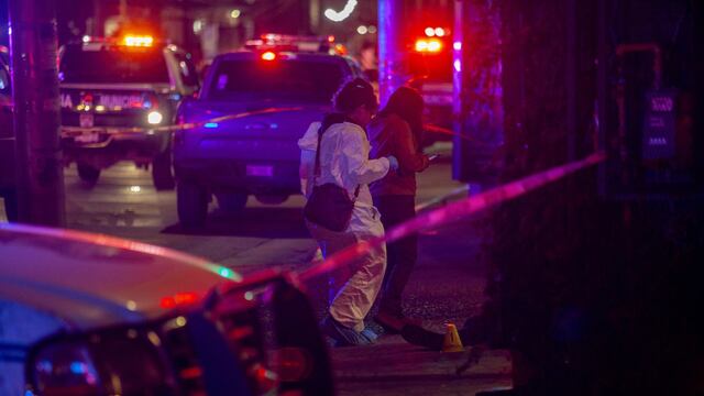 Escena de violencia en Tijuana