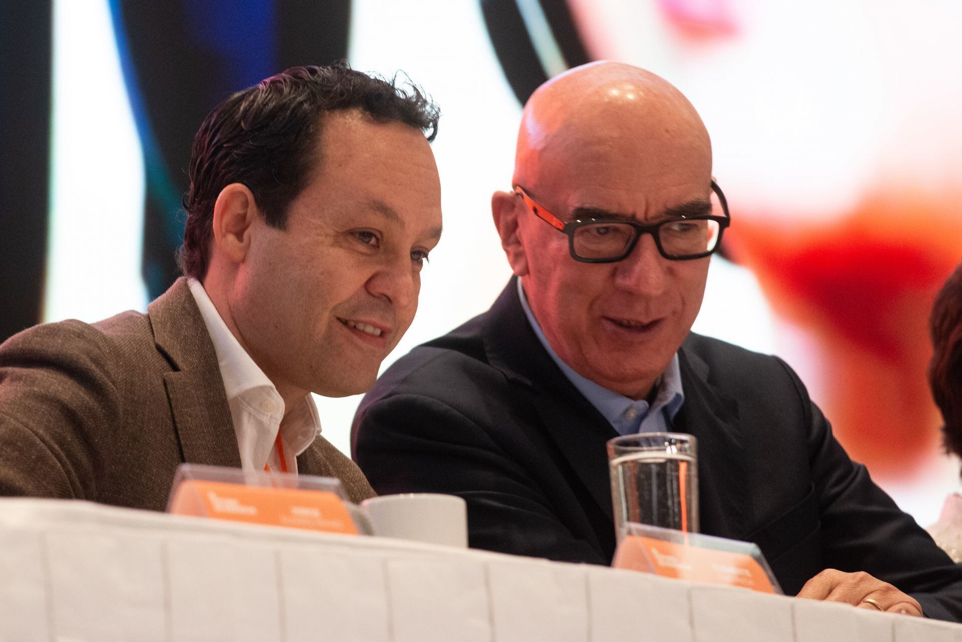 Clemente Castañeda y Dante Delgado, dirigentes de Movimiento Ciudadano