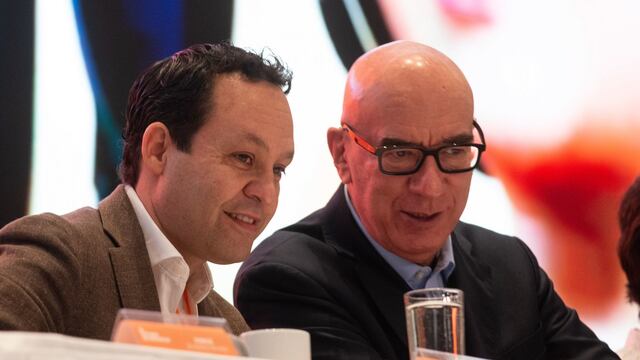 Clemente Castañeda y Dante Delgado, dirigentes de Movimiento Ciudadano