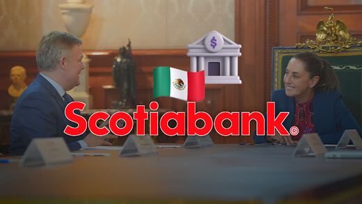Claudia Sheinbaum se reúne con Scott Thomson para fortalecer inversiones de Scotiabank en México