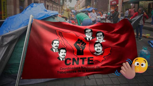 CNTE levanta plantón del Zócalo para regresar a clases y preparar nuevo ciclo escolar