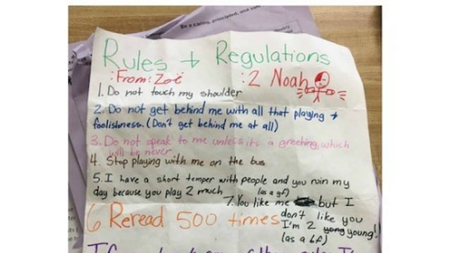 Niña de 11 años 'fridzonea'.