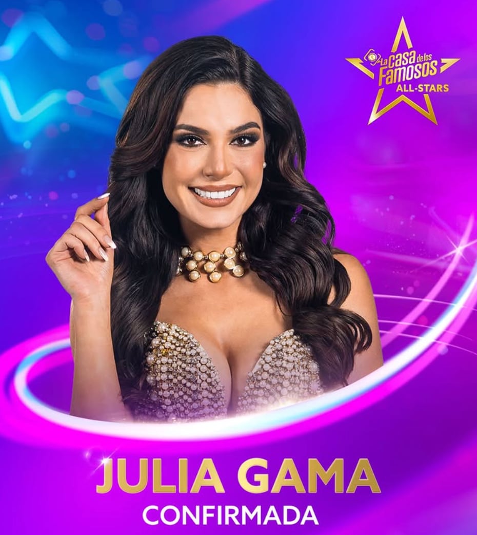 Julia Gama en La Casa de los Famosos All Stars de Telemundo
