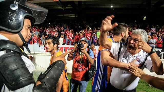 Ferretti fue castigado con dos partidos tras bronca en Veracruz