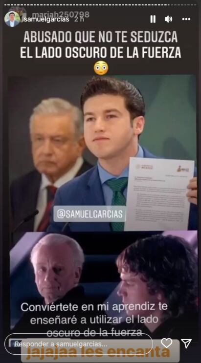 Meme de Samuel García