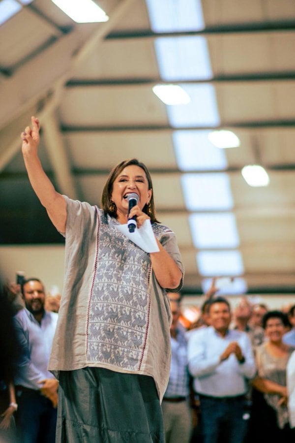 Xóchitl Gálvez, aspirante presidencial de Va por México