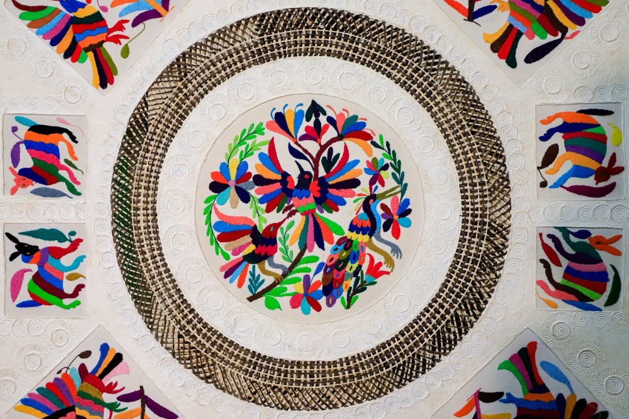 Muestra cultural "Puebla en Los Pinos"