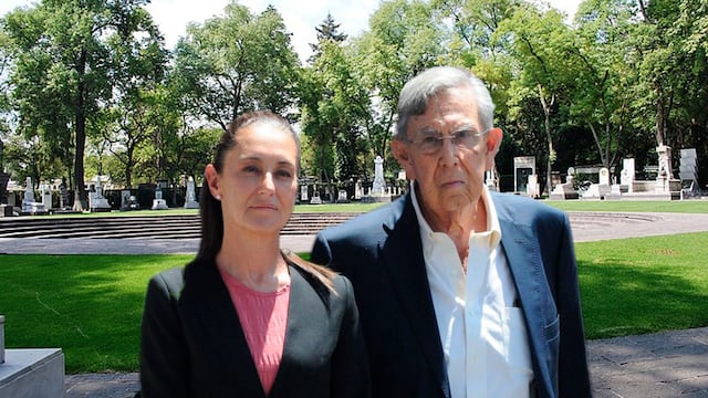 Sheinbaum propone llevar los restos de Cuauhtémoc Cárdenas a la Rotonda de las Personas Ilustres