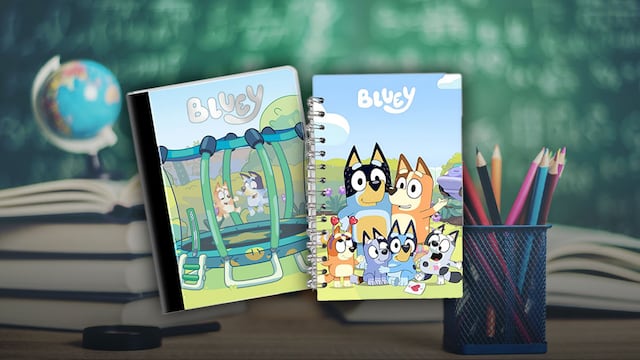 Cuadernos de Bluey en Mercado Libre