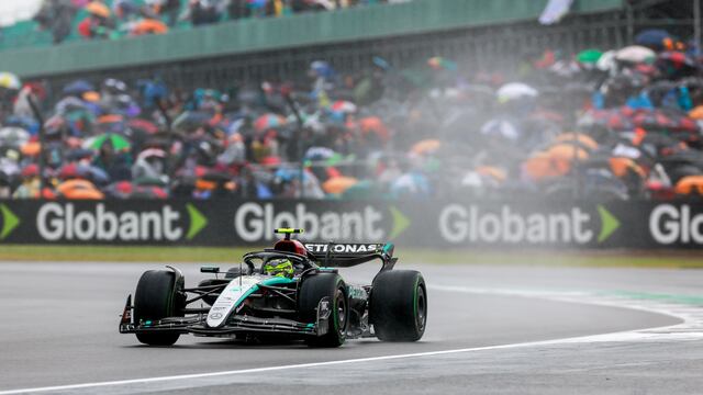 LEWIS HAMILTON en el GP de Gran Bretaña