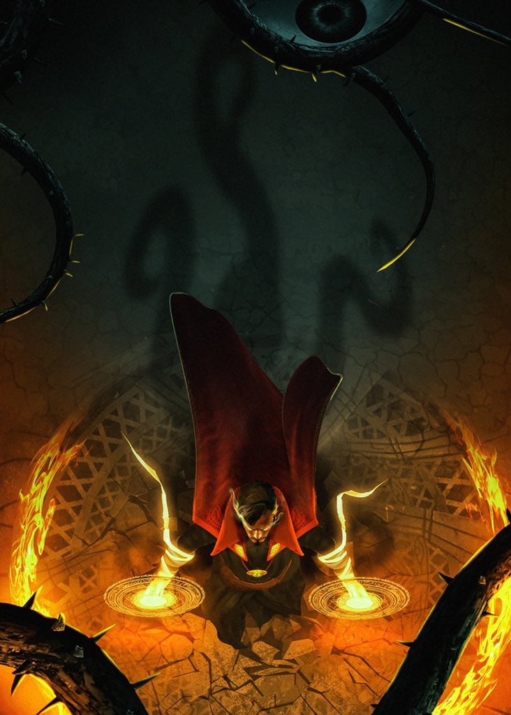Shuma-Gorath y Doctor Strange