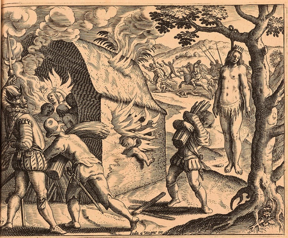 Masacre al pueblo de Anacaona