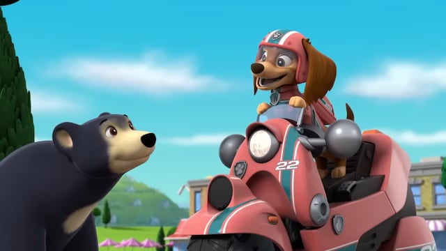 Paw Patrol por el Día de Escapar y tener una Aventura