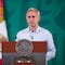 Hugo López-Gatell asiste enfermo a la mañanera de AMLO