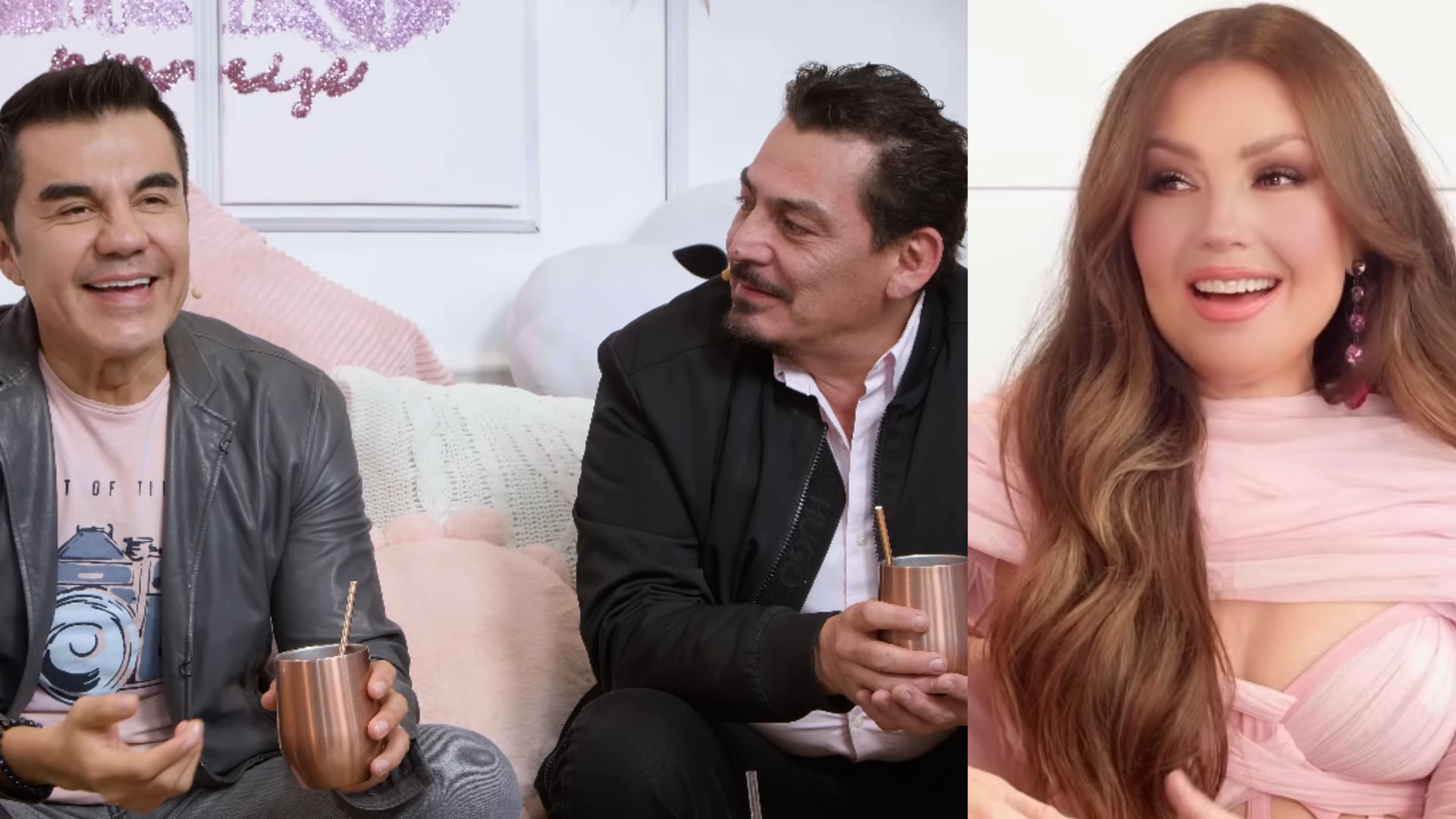 Pinky Promise: Comparativa del filtro en invitados VS Thalía.