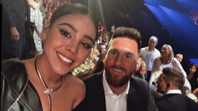 Danna Paola y Messi
