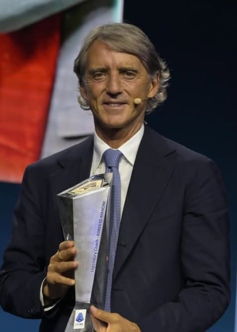 Roberto Mancini, exfutbolista y entrenador de Italia
