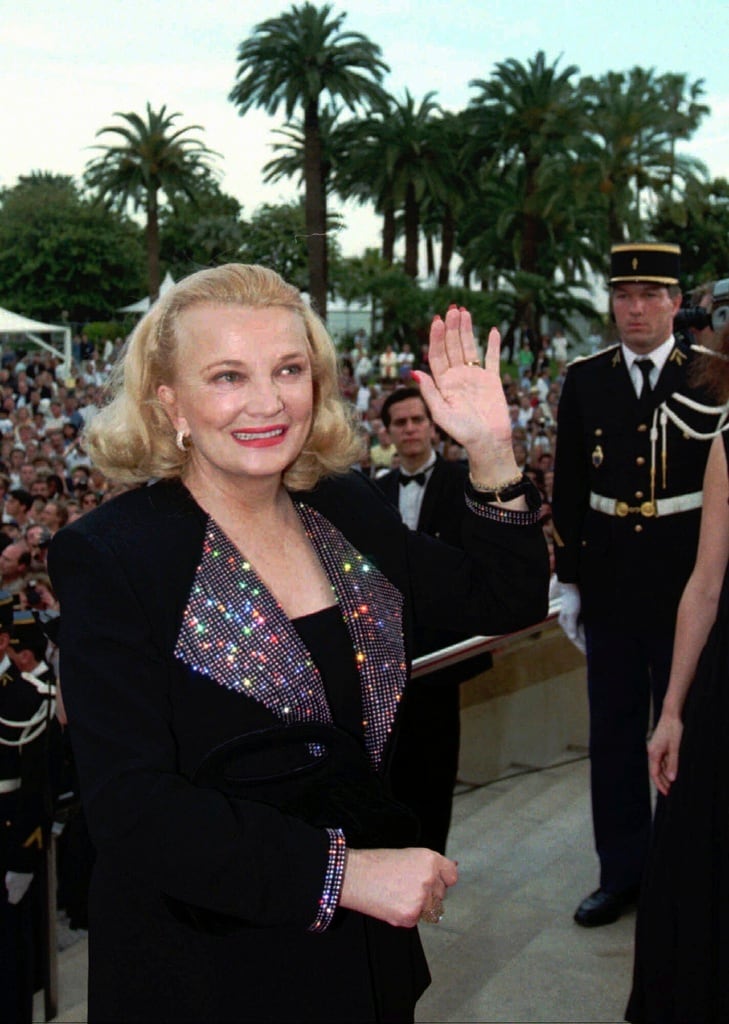 Gena Rowlands, actriz.