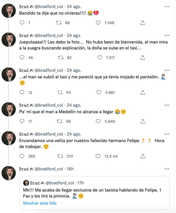 Historia viral de Felipe
