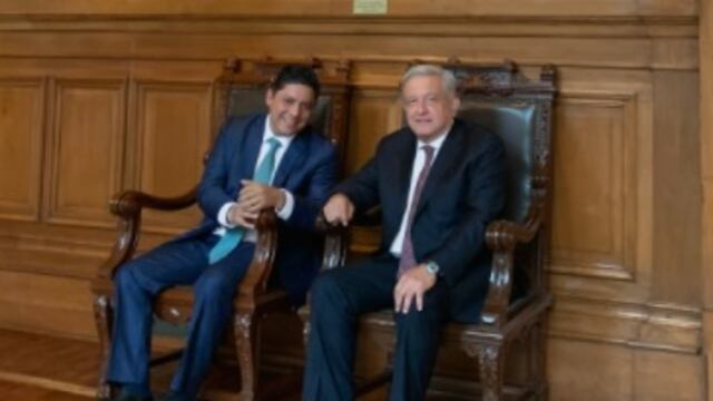 Ricardo Gallardo y AMLO