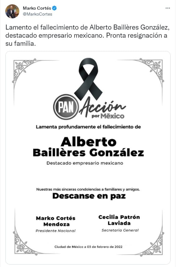 Post de Marko Cortés