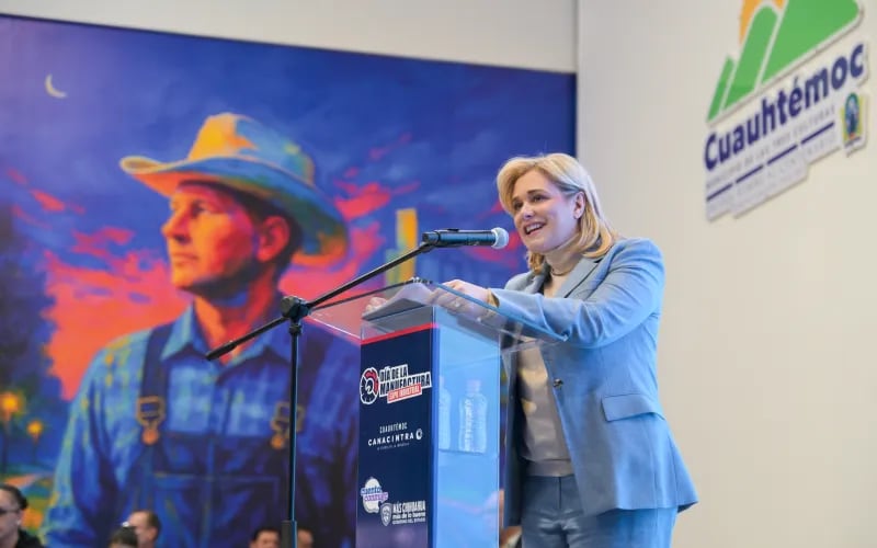 Maru Campos inaugura Centro de Convenciones que impulsará el desarrollo en Cuauhtémoc.