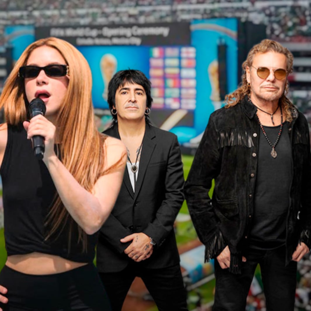 Shakira y Maná preparan el show que dará inicio al Mundial 2026