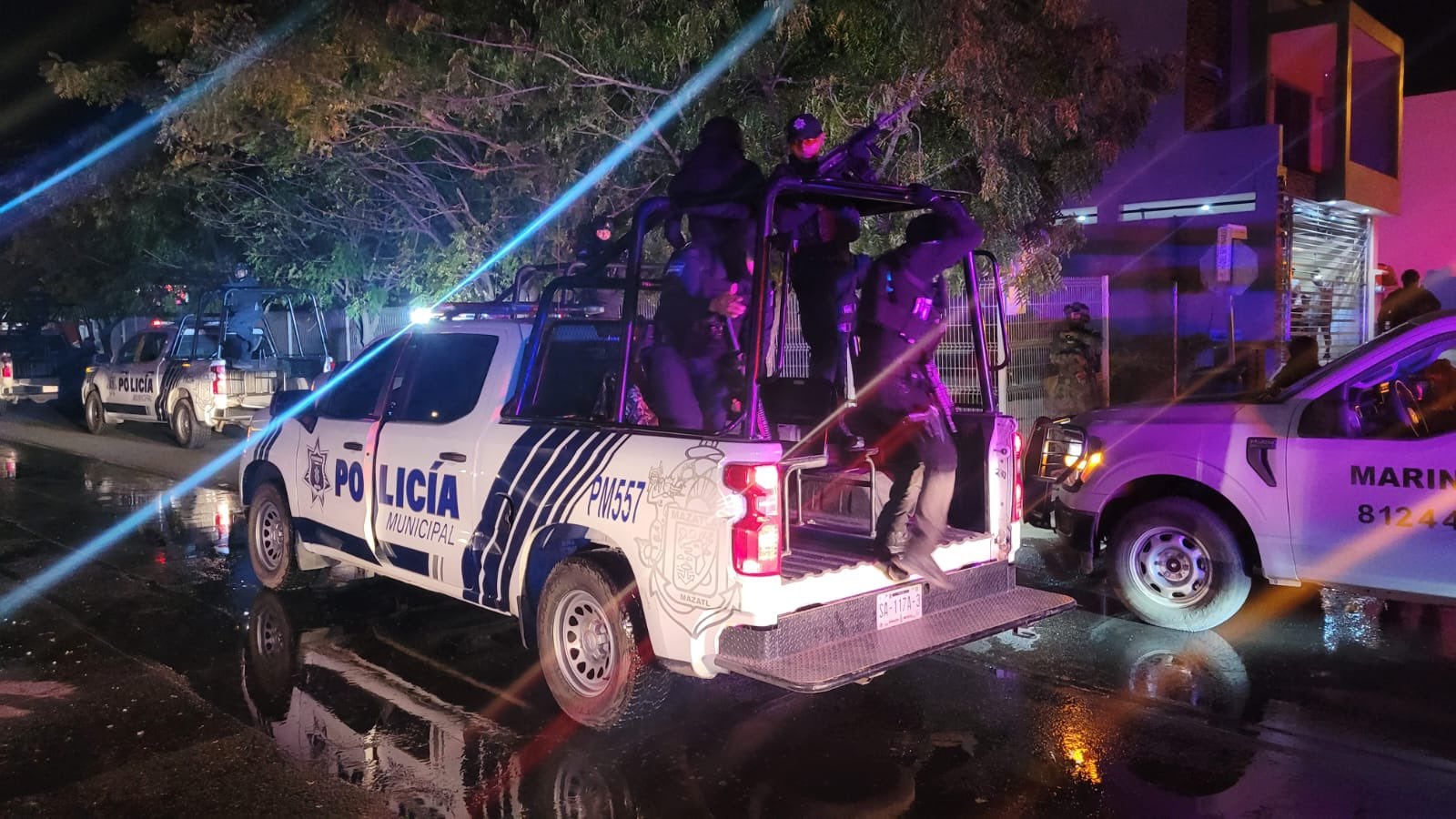 Ataque a balazos en Mazatlán, Sinaloa