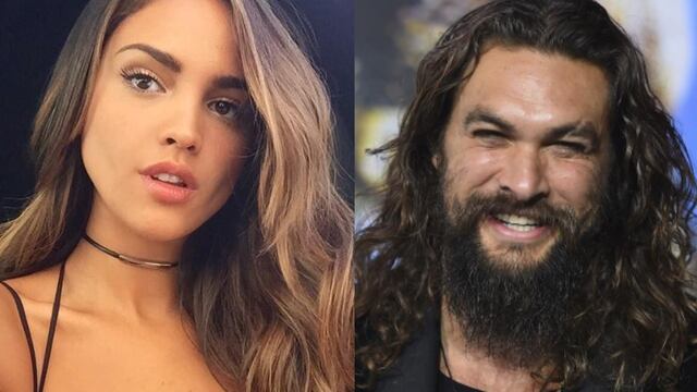 Eiza González y Jason Momoa