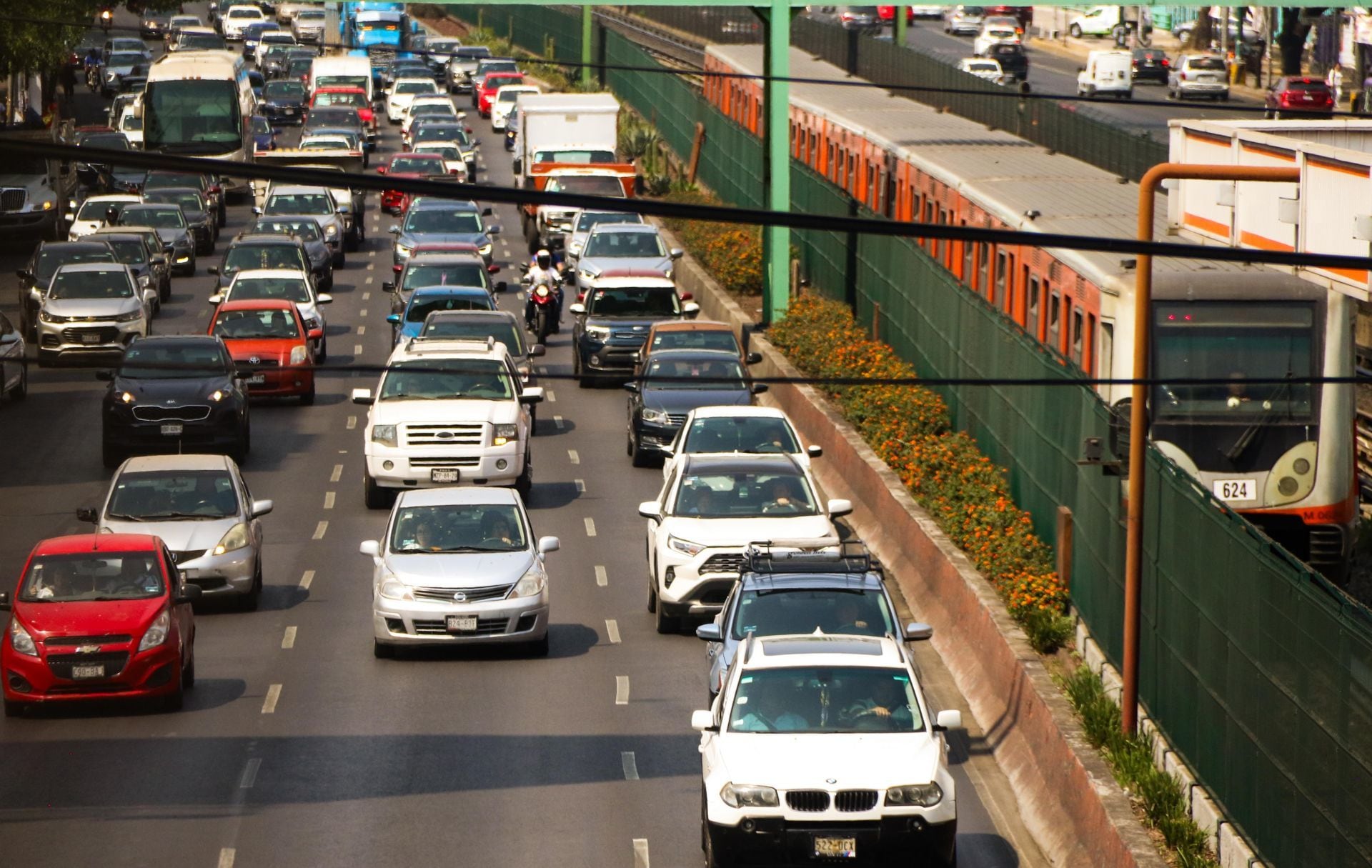 Tráfico en la CDMX