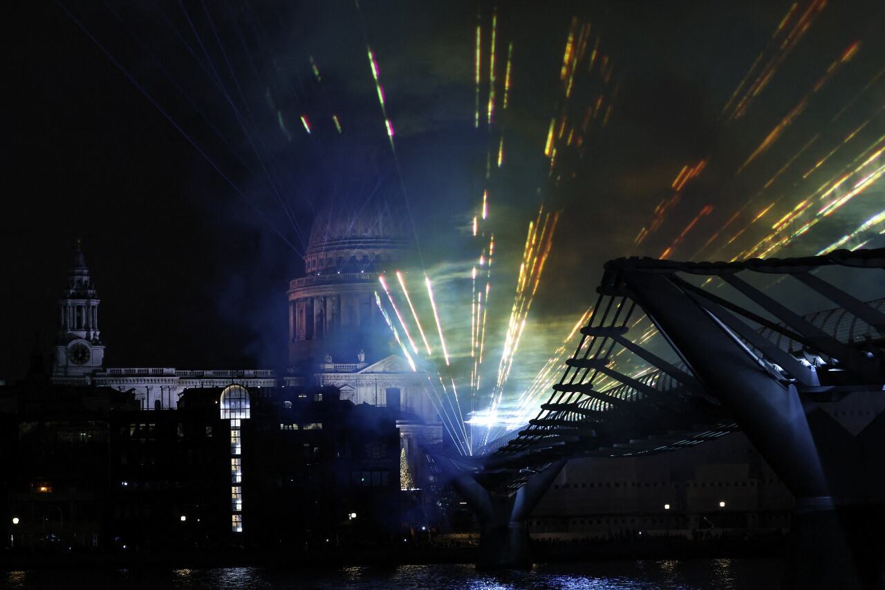 Año Nuevo 2022 Londres, Inglaterra