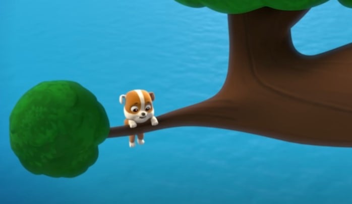 Maratón de Rubble de Paw Patrol