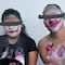 Ladrones en Tamaulipas fueron capturados y pintados como ‘The Joker’