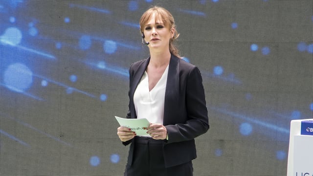 Marion Reimers, periodista deportiva.