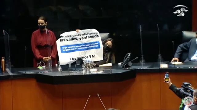 Martha Márquez ocupa presidencia del Senado