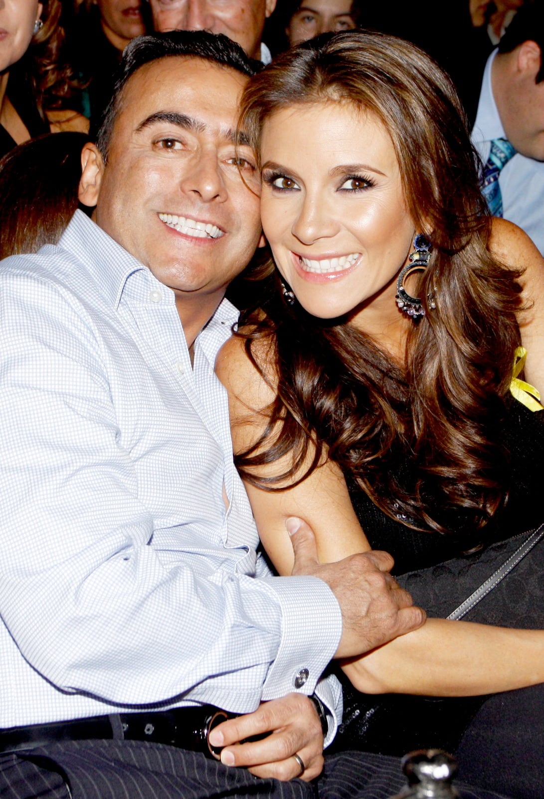 Adal Ramones y Gaby Valencia.