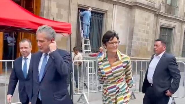 Ejecutivos de Citibanamex sostienen reunión privada con Rogelio Ramírez de la O en Palacio Nacional