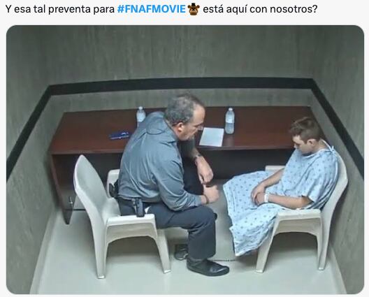 Memes de la preventa de Five Nights at Freddy’s en Cinemex