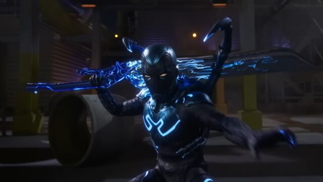 Escena de la película Blue Beetle