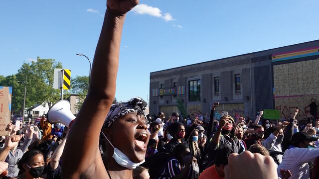 Protestas en Minneapolis.