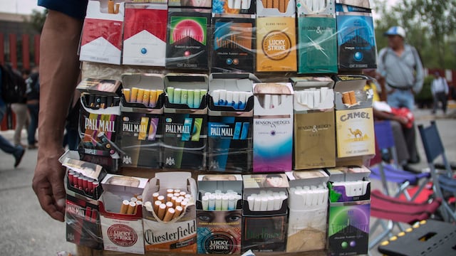 Consumo de tabaco. Aumento en el precio.