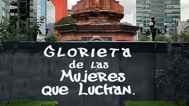Antimonumento "Glorieta de las mujeres que luchan"