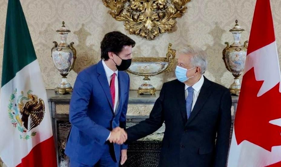 Justin Trudeau y AMLO