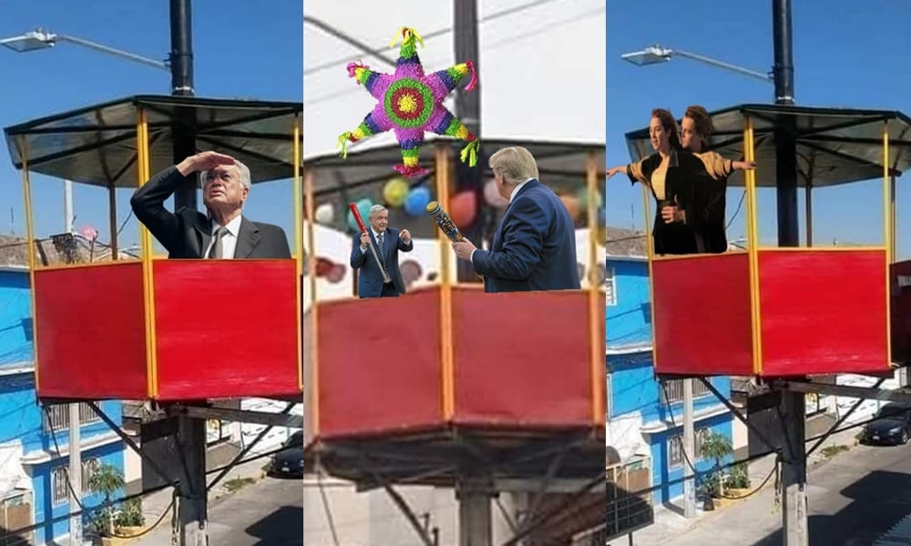 El salón de fiestas construido en la cima de un poste de luz de la CFE en el Edomex ya tiene memes