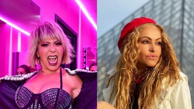 Alejandra Guzmán y Paulina Rubio.