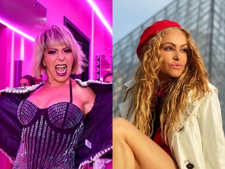 Alejandra Guzmán y Paulina Rubio.