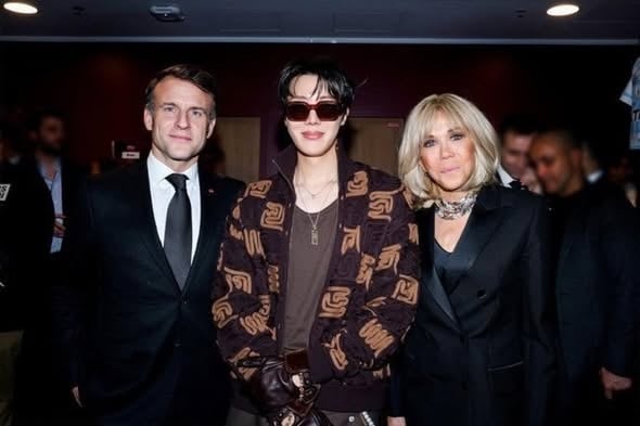 J-hope, de BTS, se reúne con Emmanuel Macron