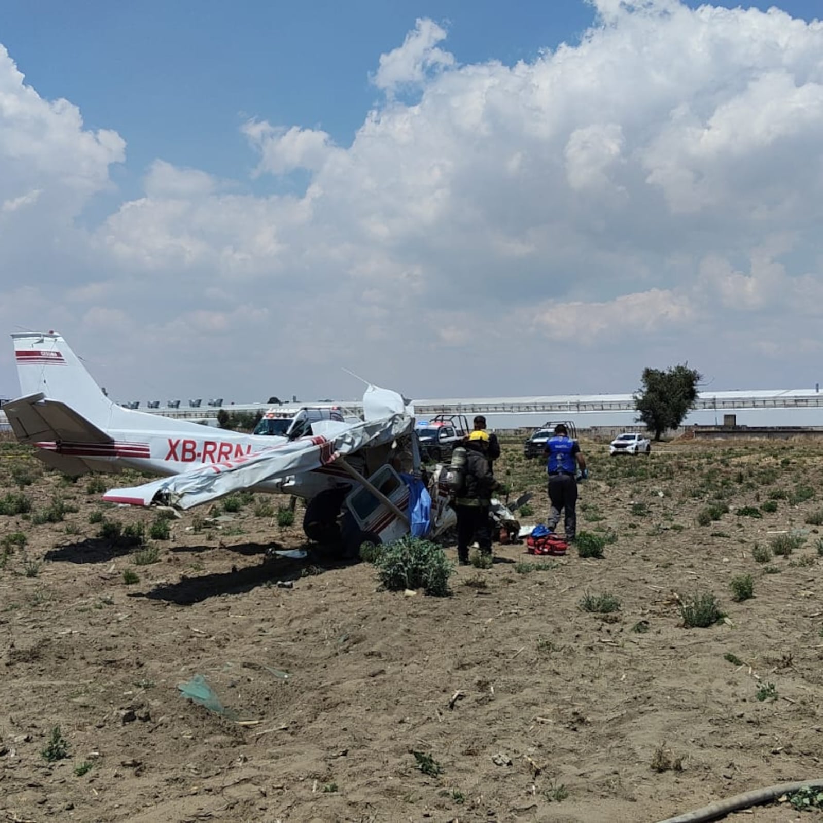 AFAC confirma tres muertos en accidente aéreo en Puebla